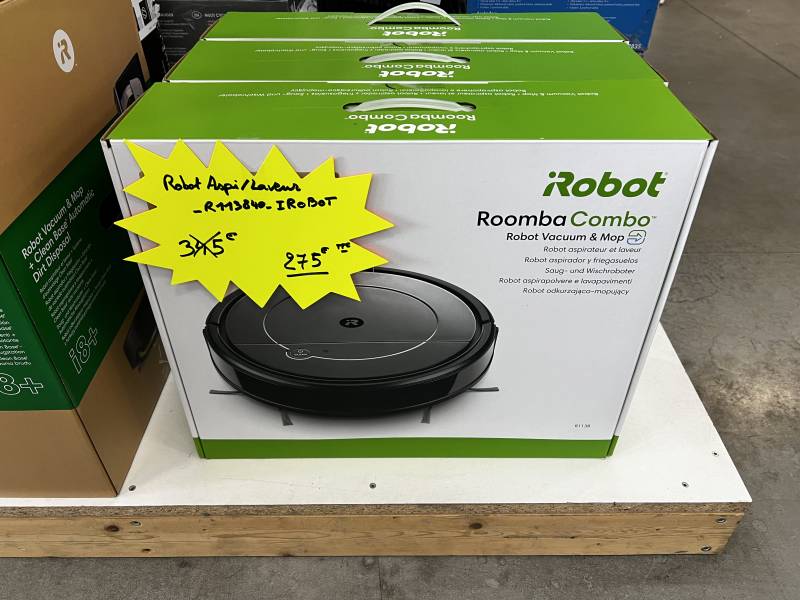 Ne vous embêtez plus avec le ménage grâce au Robot Aspirateur Laveur intelligent ! 